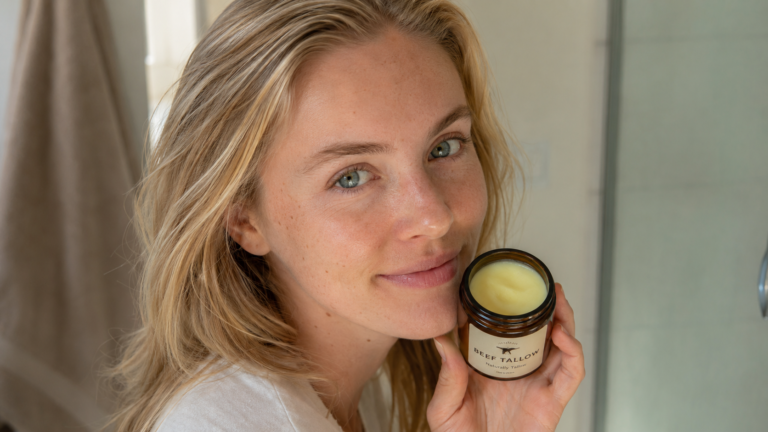 I Put Beef Tallow on My Face for 21 Days — Here’s What Actually Happened